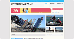 Desktop Screenshot of kitesurfingzone.com